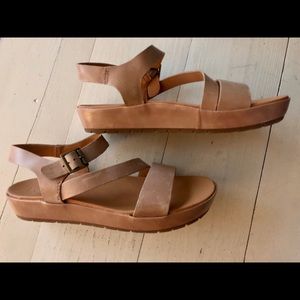 Womens Korks By Kork-ease Tan Sz 9